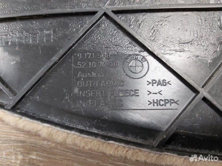Обшивка центральной консоли передняя правая Bmw