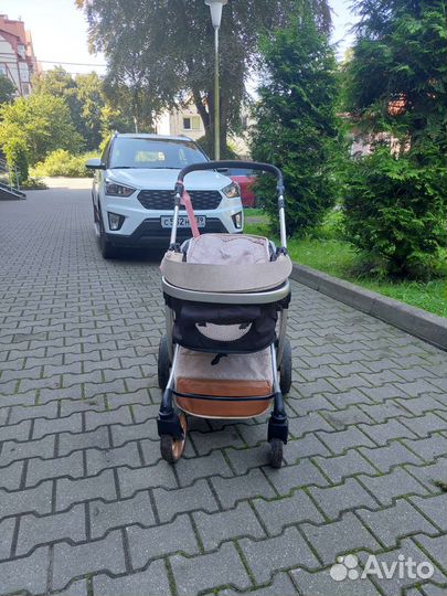 Коляска трансформер 2 в 1 люлька прогулка