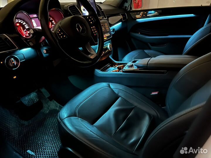 Gle/gls/w166 mersedes подсветка салона