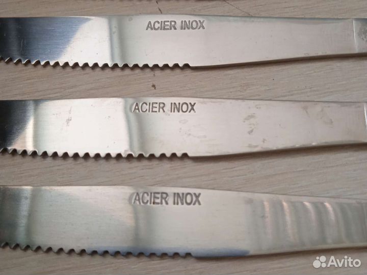 Ножи столовые плоские