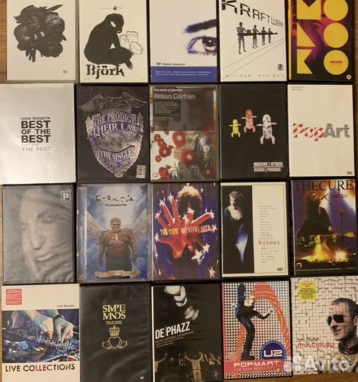 CD, DVD диски (Музыка, Кино)