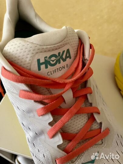 Кроссовки hoka clifton 8(us13) 45,5-46