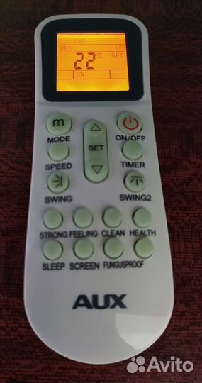 Пульт YKR-P/001E, YKR-K/001E для кондиционера