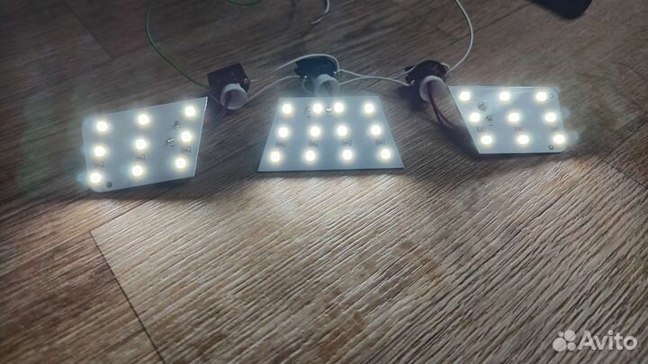 LED платы в плафон Lancer IX, Outlander