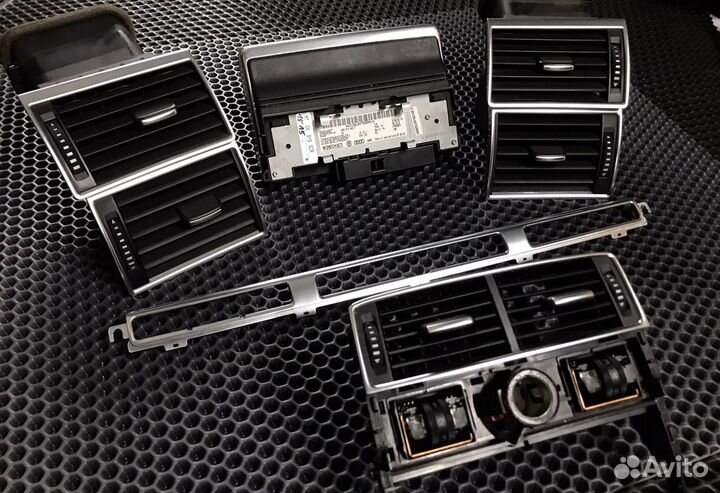 Дефлектора воздуховодов хром пакет Ауди А8 Д3 Audi