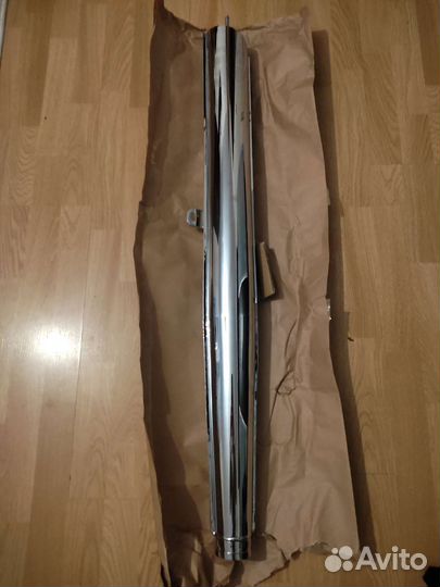 Глушитель мотоцикла иж Планета Спорт. Прямой