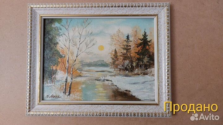 Картина маслом на холсте