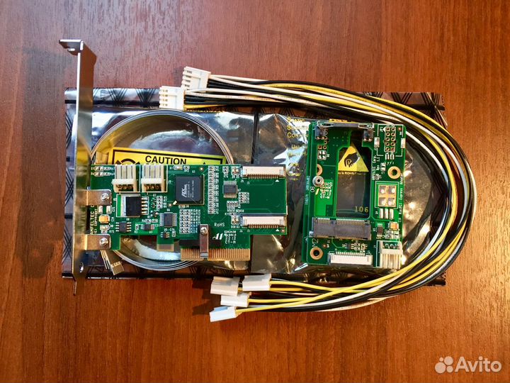 Amfeltec PCIe 4x Mini PCIe адаптер-разветвитель