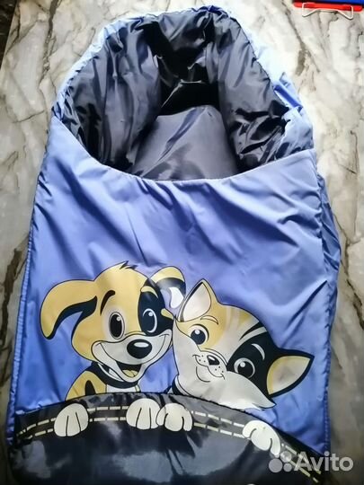 Чехол сиденье для санок