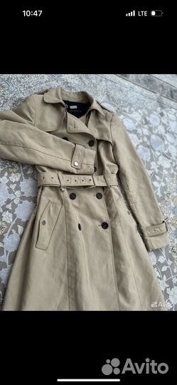 Плащ тренч zara