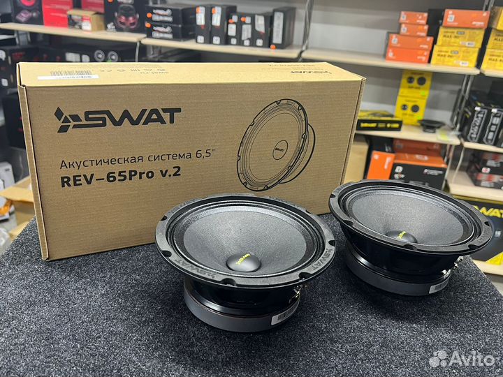 Автомобильные динамики Swat REV-65Pro v.2 16,5 см