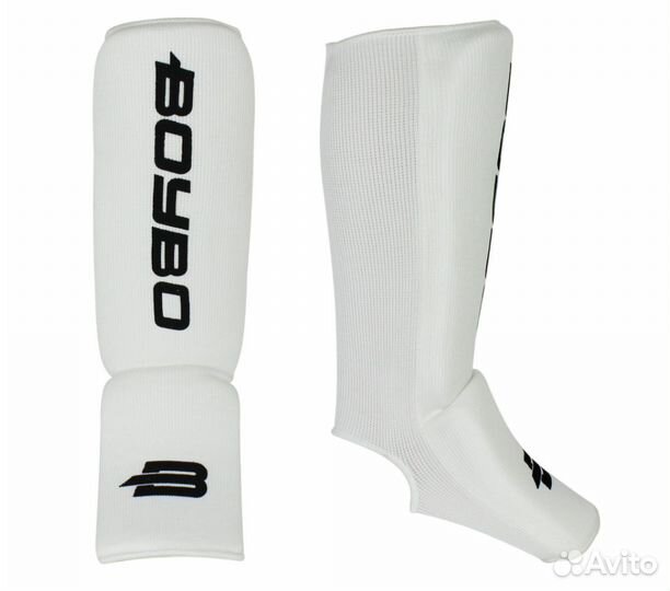 Щитки на голень BoyBo белые (S)