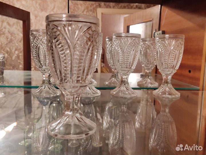 Фужеры хрустальные СССР