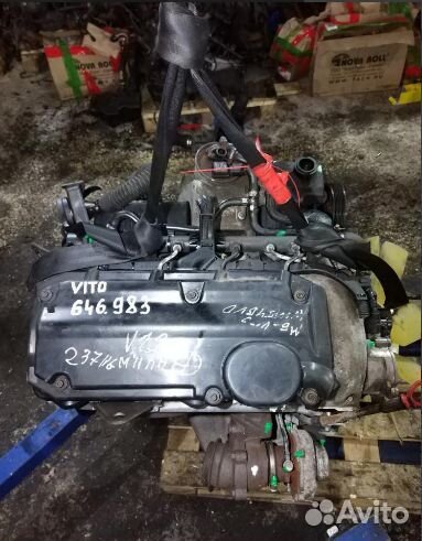 Двигатель Mercedes-Benz Vito W639 646.983