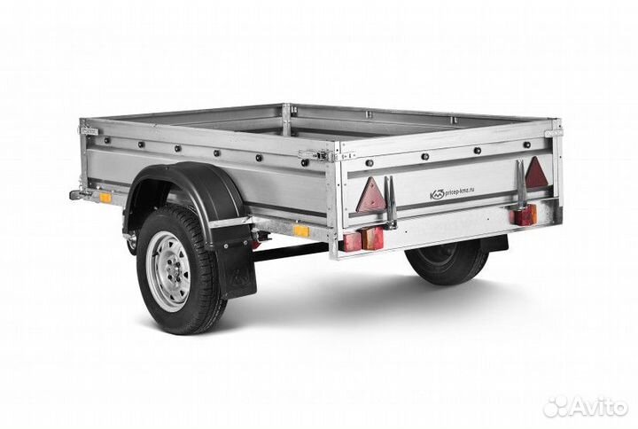 Прицеп легковой кмз 2,2х1,3 метра.Оцинкованный