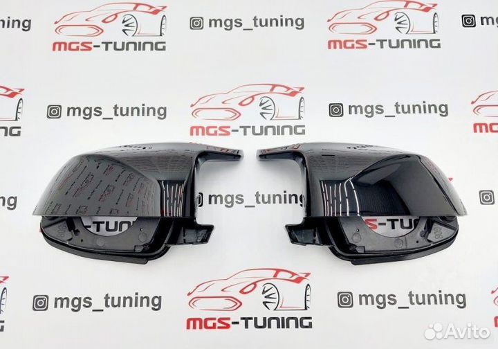 Корпуса зеркал X5M F95 на X5 G05 Черные