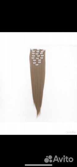 Волосы на заколках