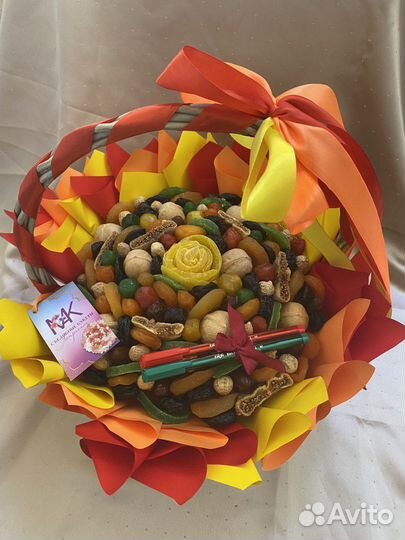 Вкусные съедобные букеты