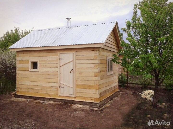 Строительство бани под ключ