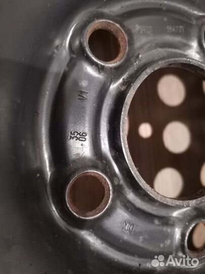 Штампованный диск r 16