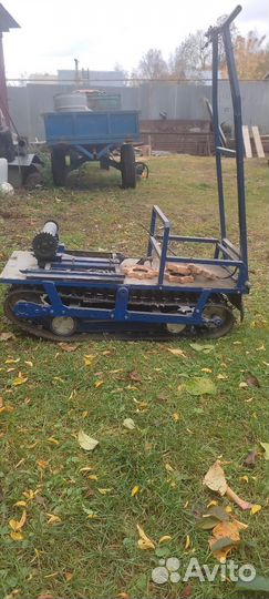 Мотобуксировщик (мотособака)