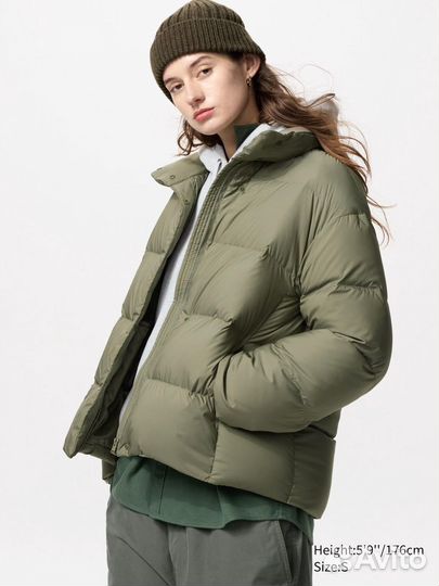 Пуховик женский uniqlo M L Германия