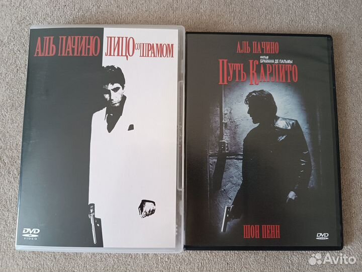Фильмы на DVD - Лицо со Шрамом и Путь Карлито