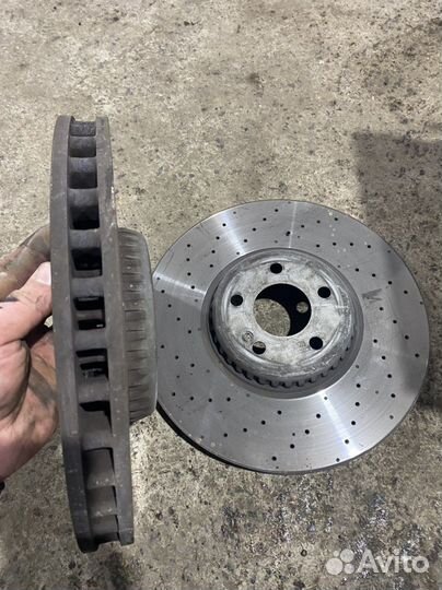 Передние тормоза mercedes 63 amg, 43amg