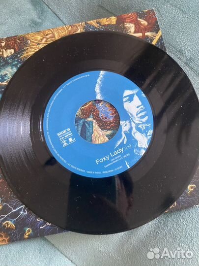 Пластинка миньон Джими Хендрикс