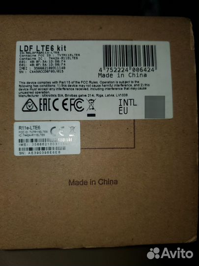 Маршрутизатор Mikrotik ldf lte6 kit