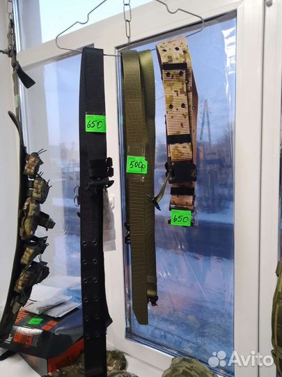 Ремни тактические в ассортименте