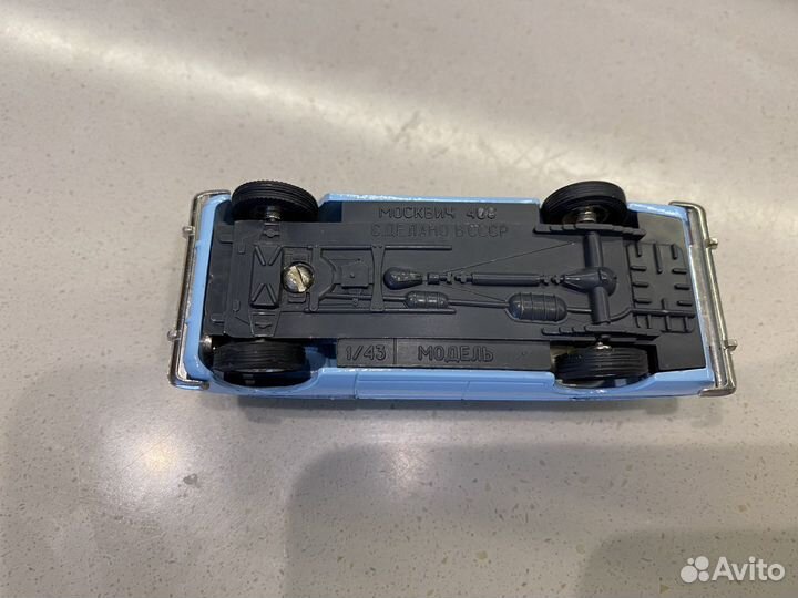 Модель автомобиля москвич 408 СССР 1:43