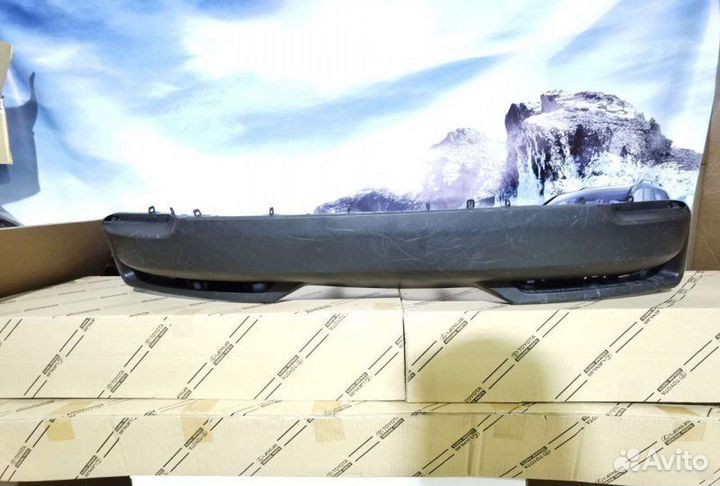 Юбка бампера задняя Lexus Nx