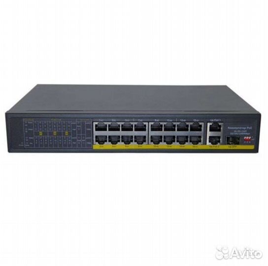 Новый PoE коммутатор PoE. 6 портов (4 PoE)