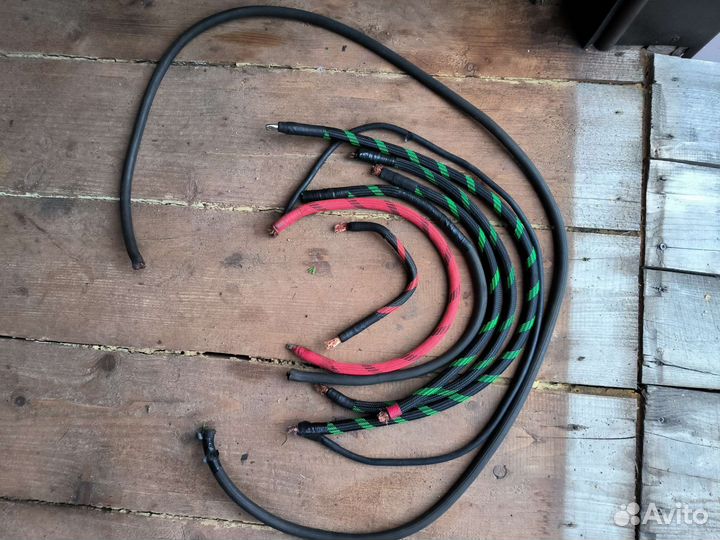 Провода для сабвуфера (сварочные)