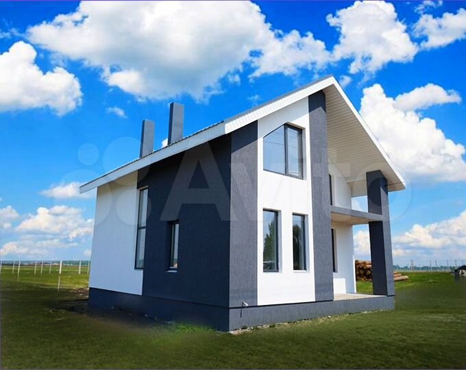 Коттедж 123 м² на участке 6,1 сот.