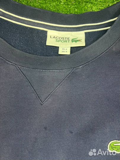 Свежий свитшот Lacoste Sport оригинал