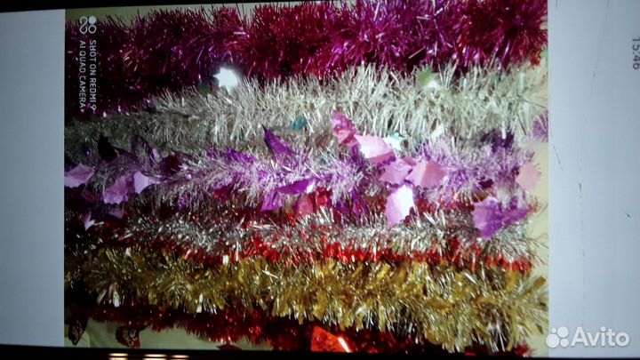 Мишура,гирлянды