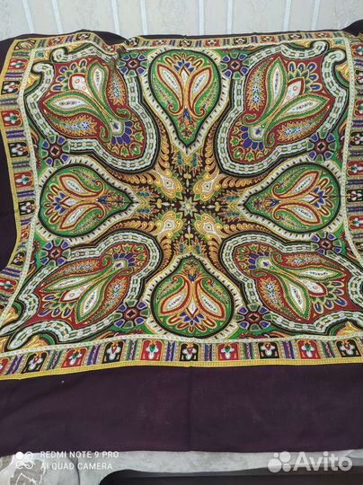 Платки шерстяные, Гульменди шелк