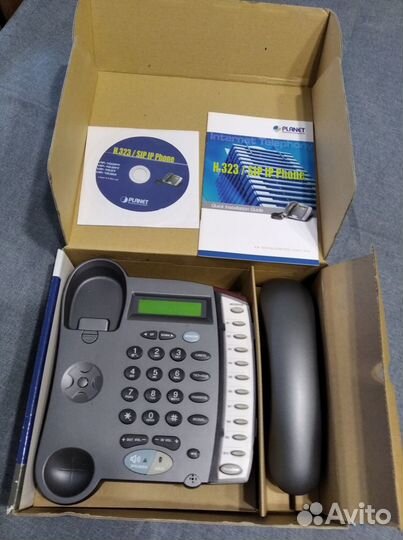 Интернет-телефон H.323/SIP IP Phone, новый, в упак
