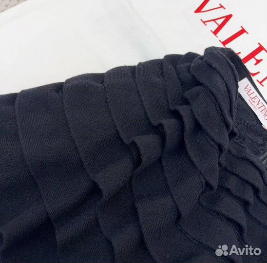 Valentino юбка из кашемира