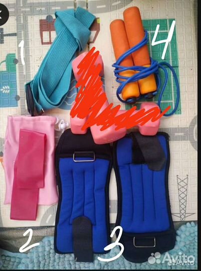 Набор для спорта/фитнеса