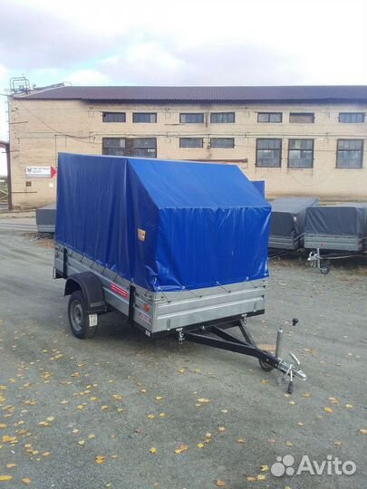 Прицеп Атлетик 2.5*1.5 метра, с тентом в комплекте