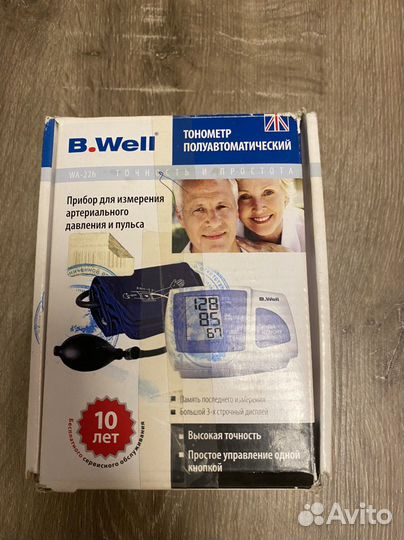 Тонометр полуавтоматический B.well
