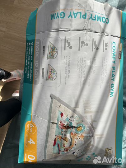 Развивающий коврик telun baby