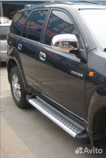 Новые подножки на Ховер с подсветкой