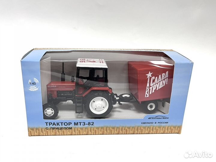 Модель мтз 82 1:43 тамп
