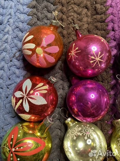 Елочные игрушки СССР