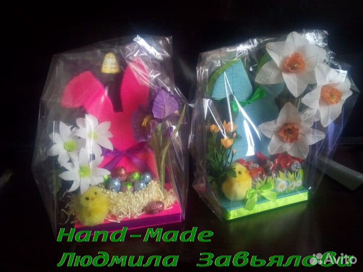 Подарочные Букеты с конфетами