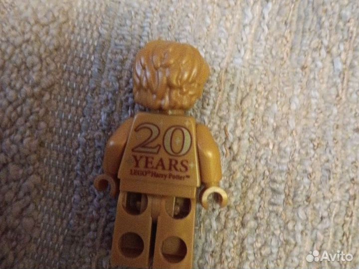 Lego гарри поттер золотая фигурка
